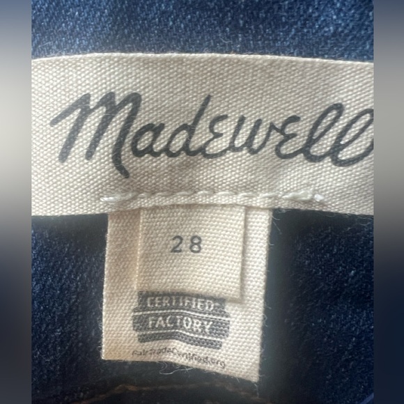 2 madewell Maternity Skinny black and blue jeans - Picture 5 of 16